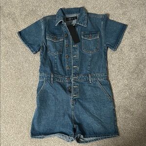 Princess Polly Denim Romper